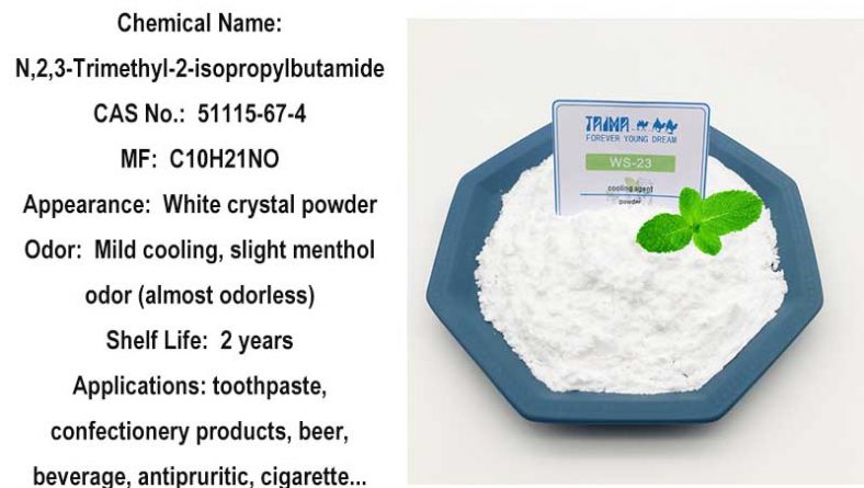 Natural cooling agent powder ws-23