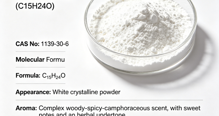 Caryophyllene oxide crystalline powder