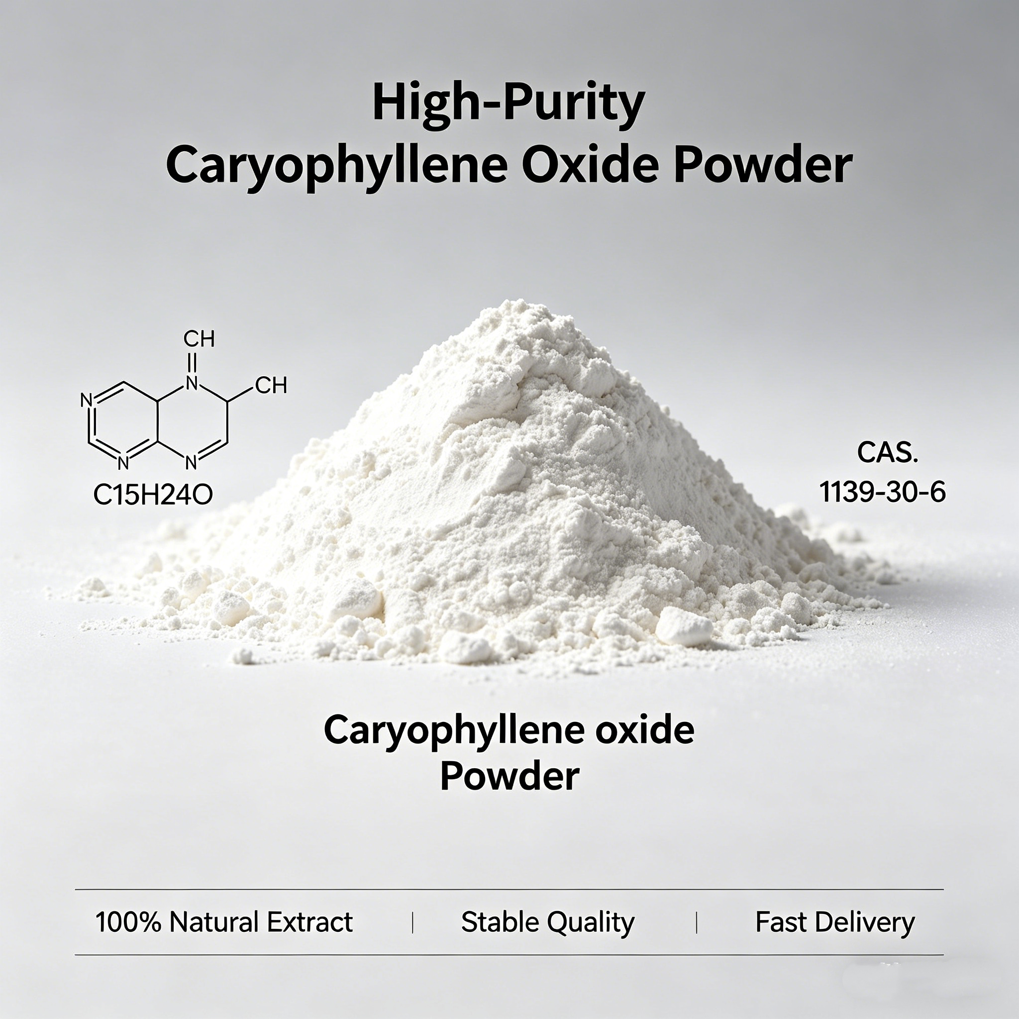 Caryophyllene oxide (C15H24O)