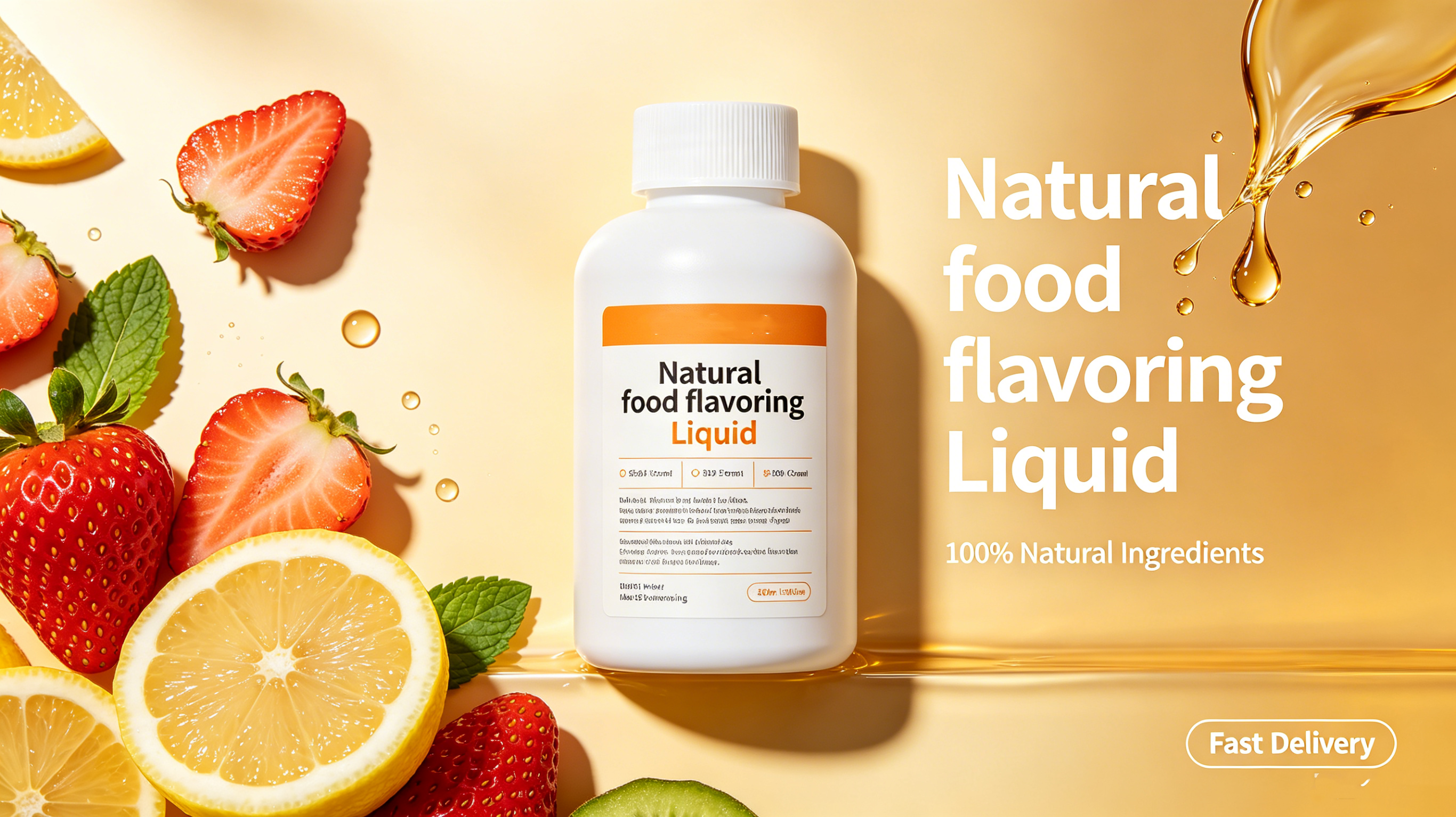 Natural Liquid Food Flavor Essences