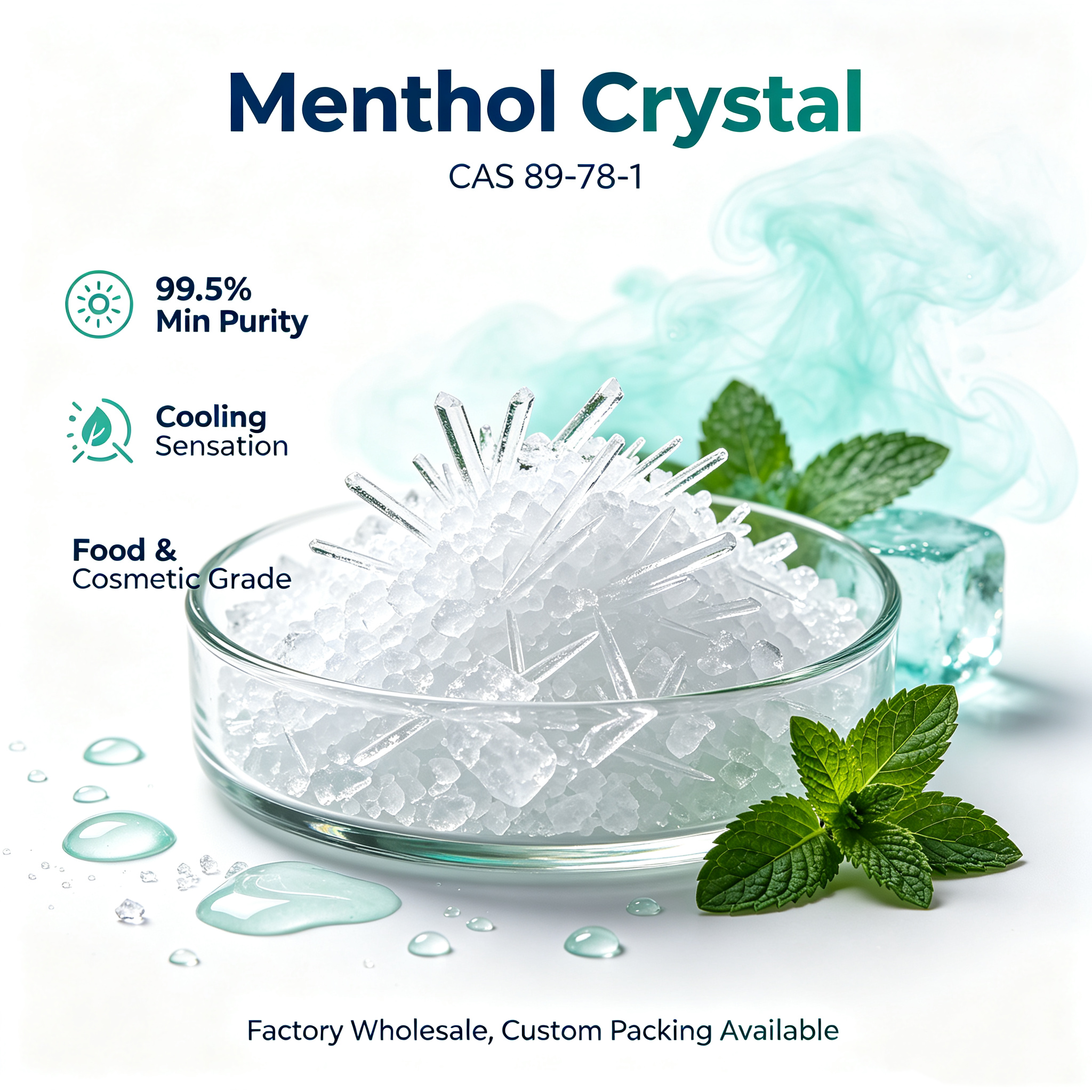 Menthol Crystal CAS 89-78-1